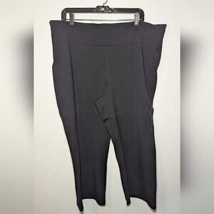 Old Navy Black Cropped Leggings Stretchy Athleisure Women's Size XXL NEW NWT